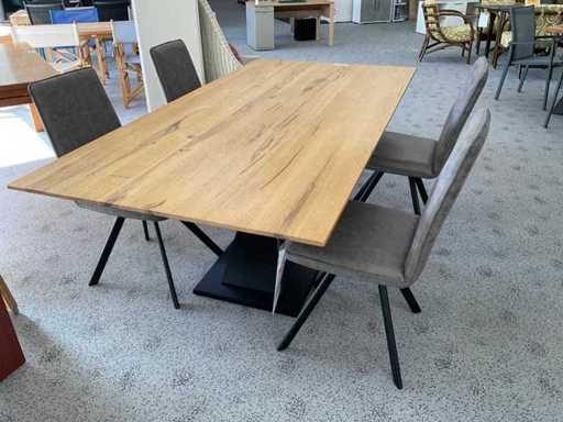 Design - Esstisch mit 4 Stühle